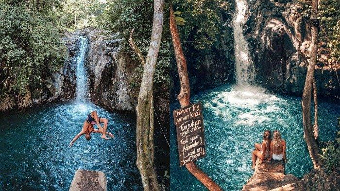 The Enchanting 35-Meters-High Aling-Aling Waterfall in Buleleng Bali