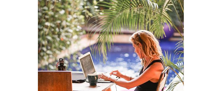 Working from Bali in Air Sanih Beach Villa, a Hidden Paradise in Northern Bali, Why Not?