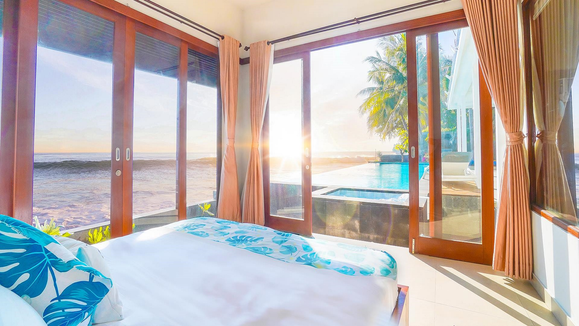 Level Up Your Staycation with A Hot Jacuzzi Outdoor Tub in Bali Luxury Villa, Air Sanih Beach Villa