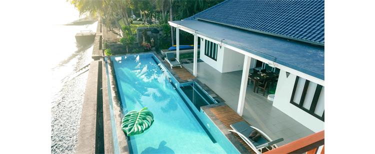 Tanning in The Beauty of Bali Luxury Villa, Air Sanih Beach Villa